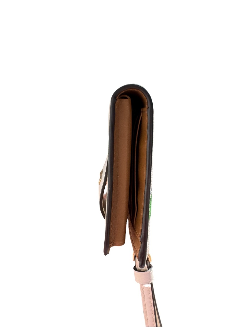 Coach Green Apple Wristlet Phone Snap Wallet - Picture 7 of 11